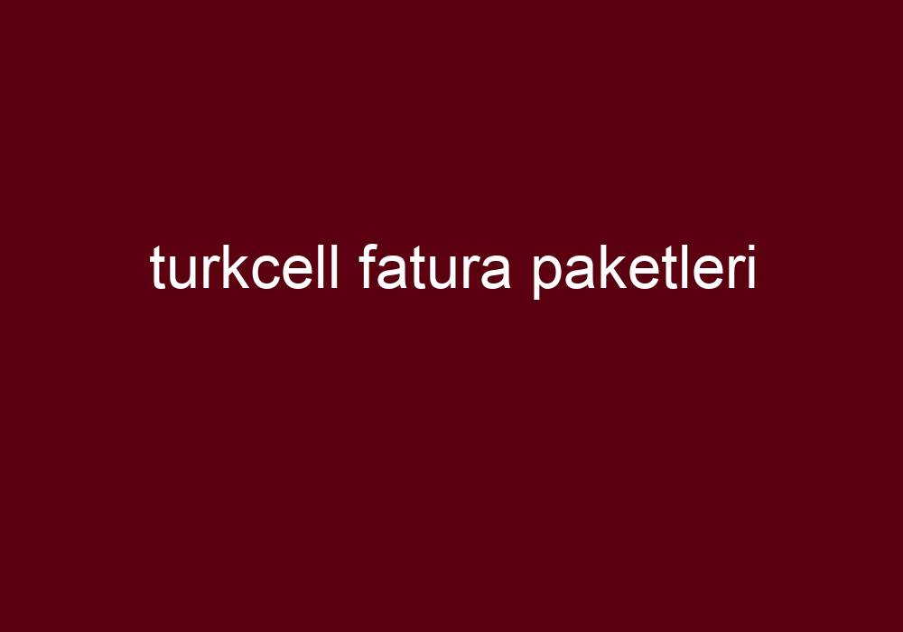 Turkcell Fatura Paketleri K Sa Cevaplar